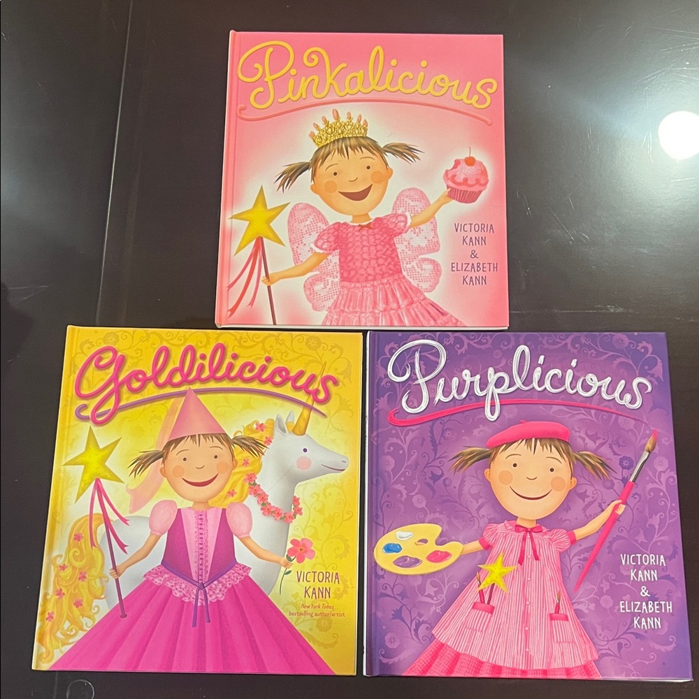 Pinkalicious Books Hardcover, 3 Books Sold Together